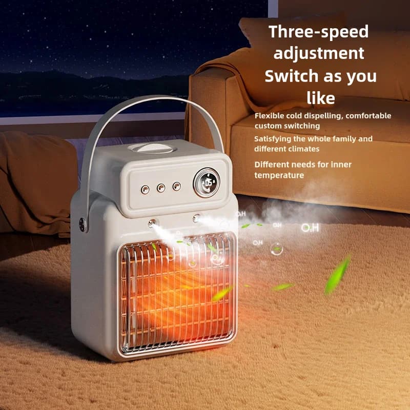 Household Winter Drive Cold Heater Living Room Fast Heating Electric Heater Electric Heating Hot air Fixed Time Speed Heaters 7