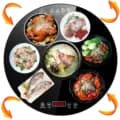 Household Multi-function Hot Plate Heating Warm Table Rotatable Insulation Plate Insulation Table Mat
