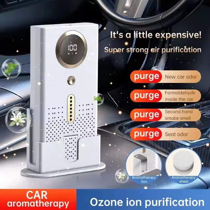 Air Purifier Household Bedroom Deodorizer Refrigerator Freshness Enhancer Car Storage Deodorizer Aromatherapy Ozone Deodorizer 6