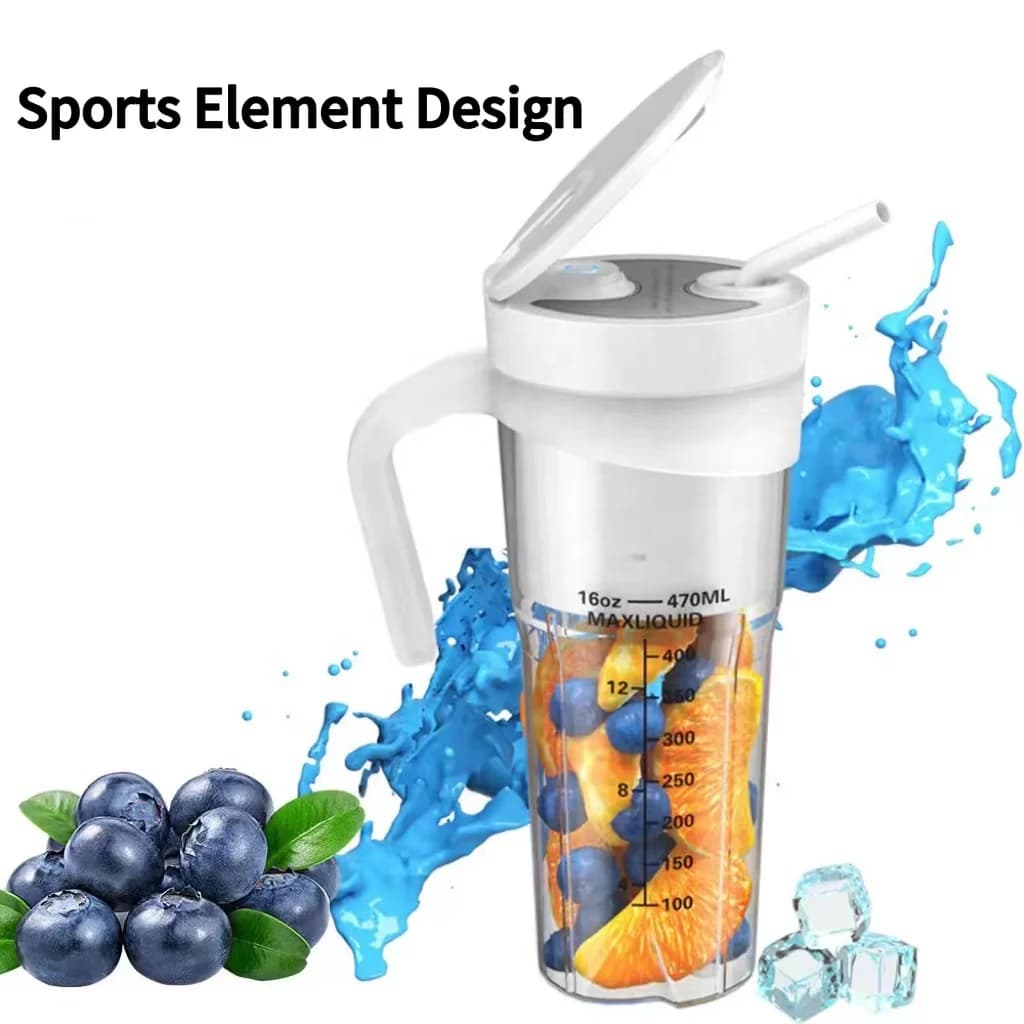 Wireless Portable Large-capacity Mini Electric Juicer Multi-function Easy to Operate Juice Cup Kitchen Efficient Mixing Cup 4