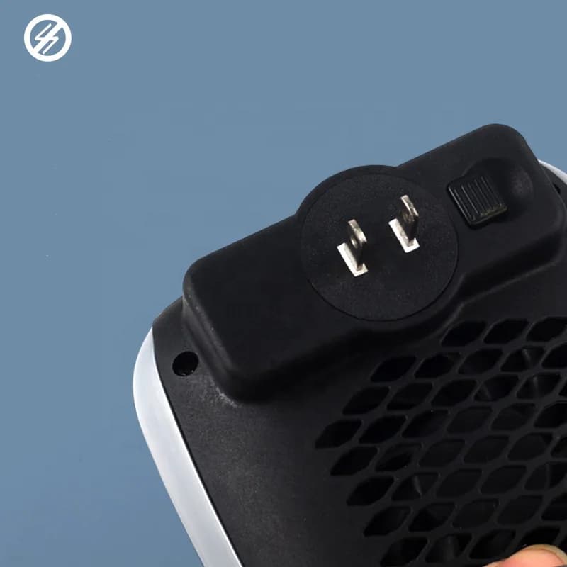 Smart Energy-saving Heater Small Household Heater Punch-free Design Electric Heater Portable Wall-mounted Warm air Blower 7