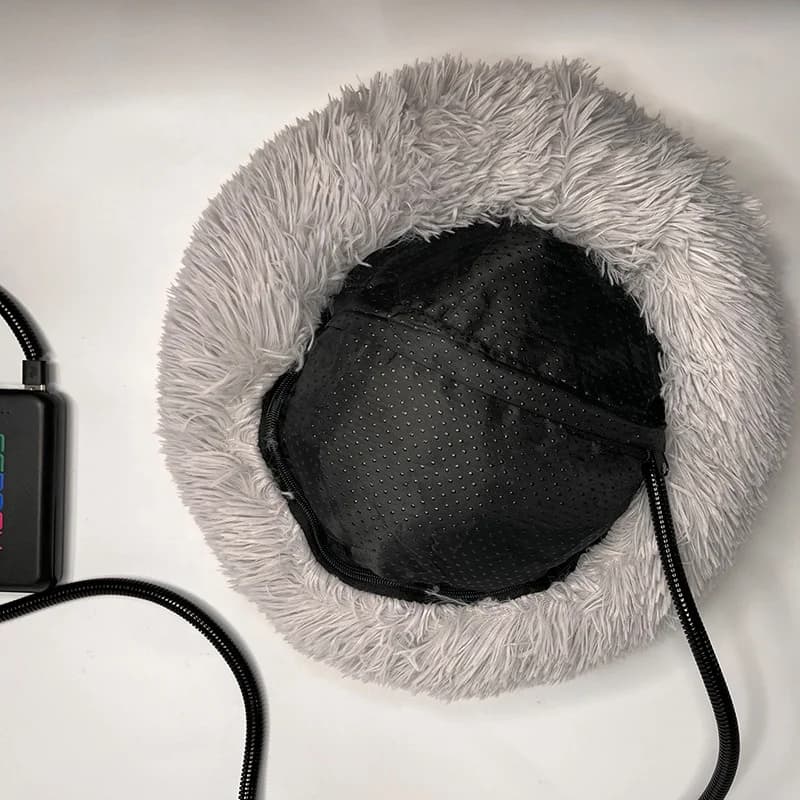 Electric Wall Plug USB Powered Heated Pet Heating Pad for Dogs Cats Flannel Material Temperature Control Non-Toxic Skin-Friendly 6