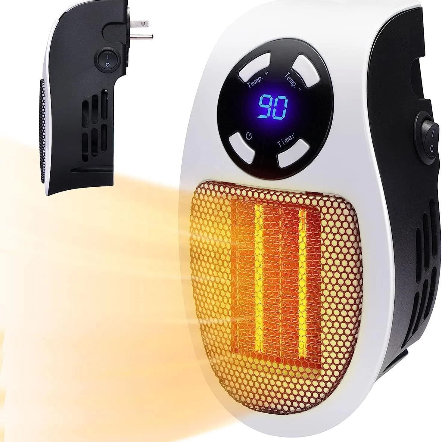 Display Temperature Visualization Heater Mini Intelligent Heat Fan Winter Quick Heat Electric Heater Office Intelligent Heater 2