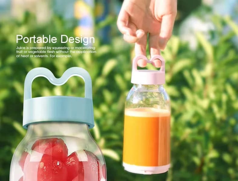 Cordless Juicer Fruit Small Home Mini Electric Portable Juice Cup Freshly Pressed Multifunctional Juicer Gift Small Appliances 6