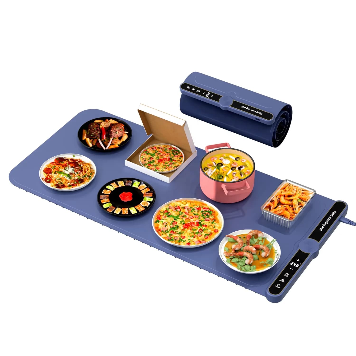 Applicable to a Variety of Tableware Warming Plate Intelligent Thermostat Hot Plate Multi-function Board Food Heating Pad 3