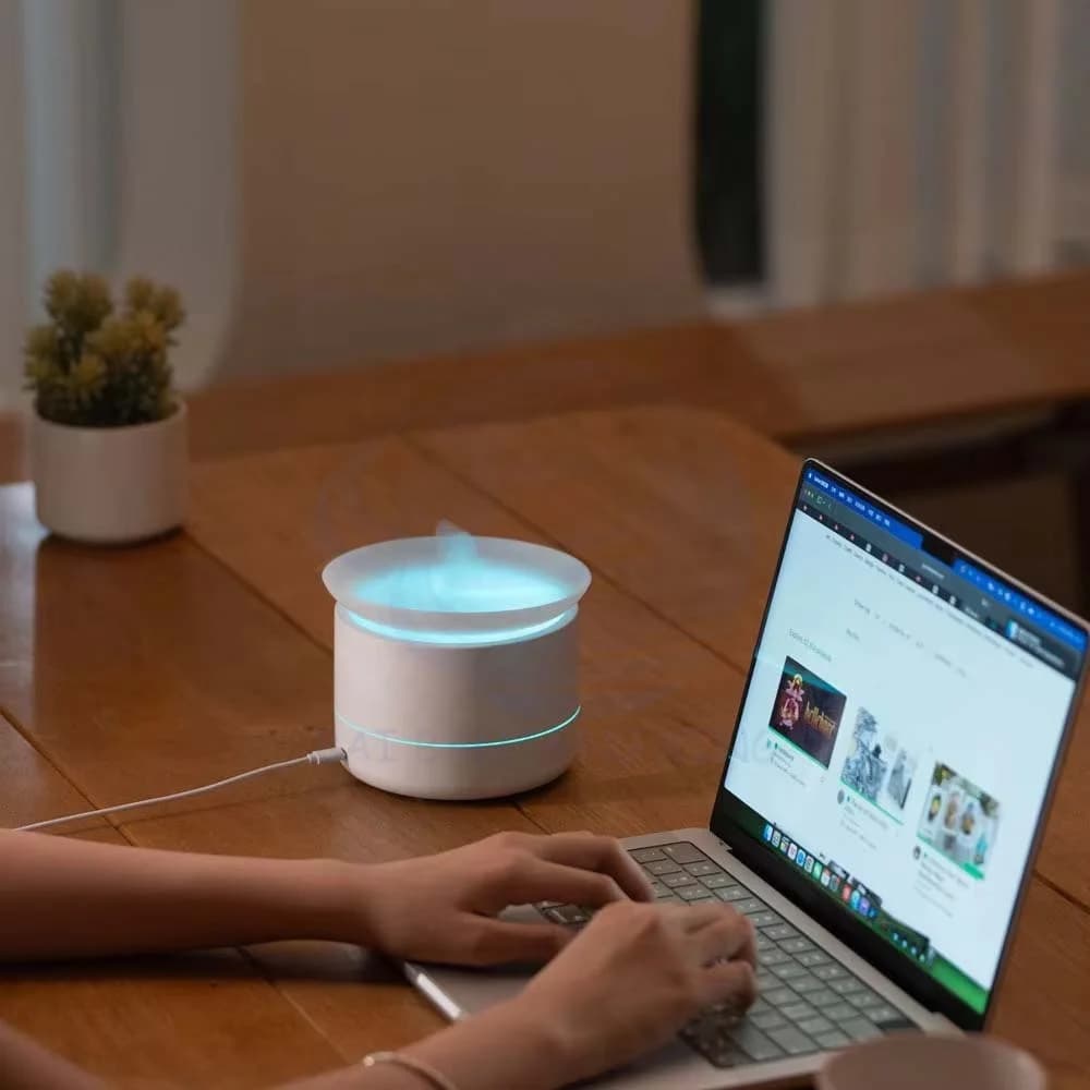 Simulation Fog Aromatherapy Home Office USB Plug-in Essential Oil Diffuser Humidifier 3