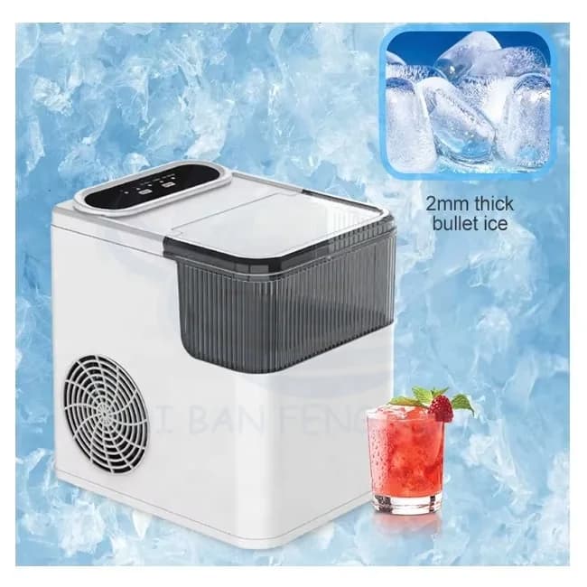 New Small Ice Machine Home Mini Automatic Multi-function Large-capacity Ice Machine 7