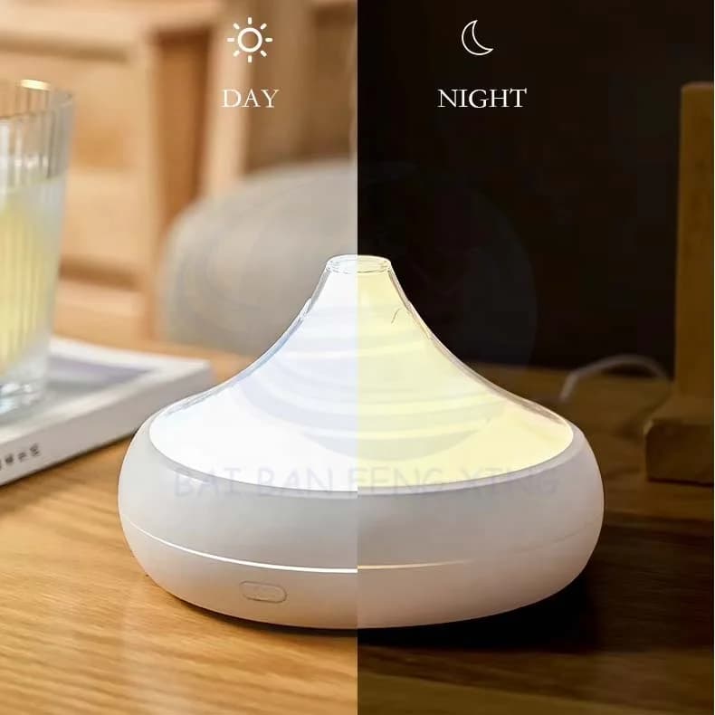 New Aromatherapy Machine Simulation Seven Colours Flame Home Desktop Humidifier Creative Crackle Flame Durable 5