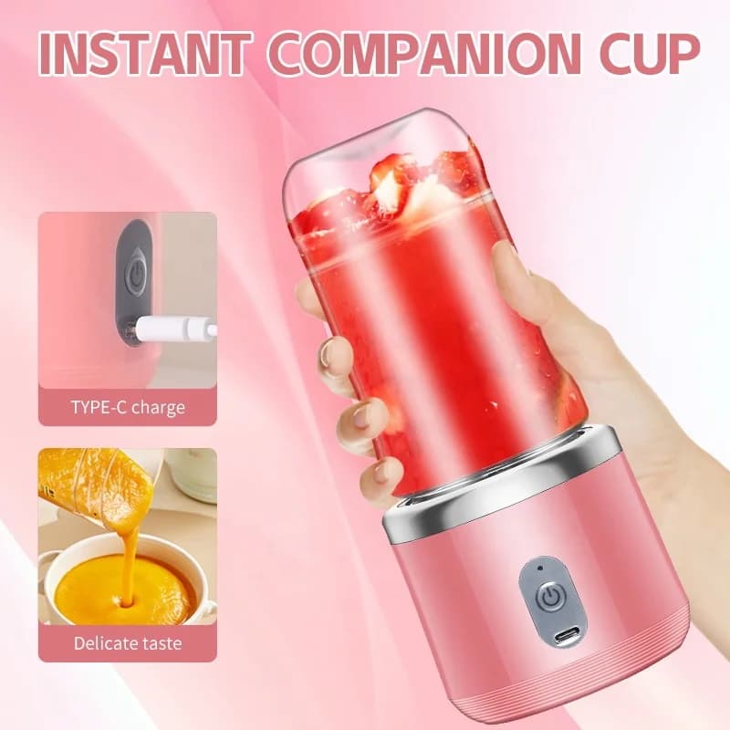 Multifunctional Juicer for Student Home Use Easy to Make Milkshake Juicing Cup Portable Rechargeable Small Juice Cup 4