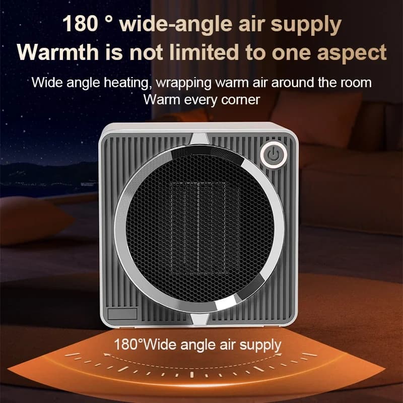 Household New High-power Electric Heater Winter Heating Practical Appliances Small Office Desktop Vertical Quick Heating Heater 7