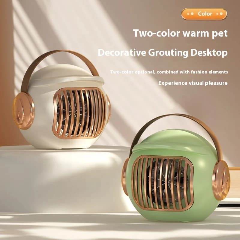 Practical Warm Heart Heater Gift Essential Exquisite Appearance Portable Home Office Desktop Heater Quick Heating Small Heater 4
