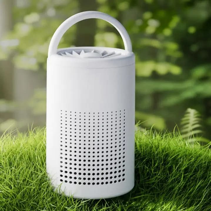 Air Purifier Home Model for Removing Formaldehyde Eliminating Odors Purifying Indoor air Desk-mounted USB-powered 3