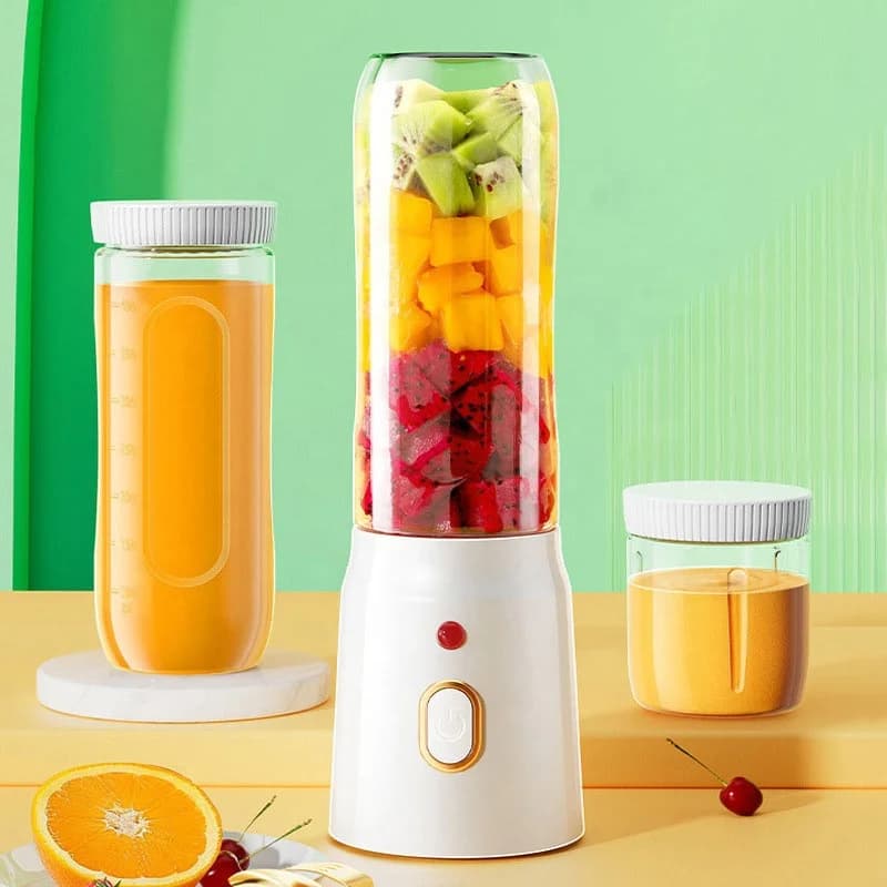 New High-power Juicing Cup Portable USB Rechargeable Small Auxiliary Ice Crushing Household Multifunction Juice Machine