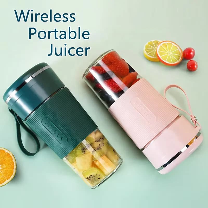 Home Small Juicer Multifunctional Milkshake Fruit and Vegetable Electric Juice Extractor Cup USB Portable Automatic Juicer