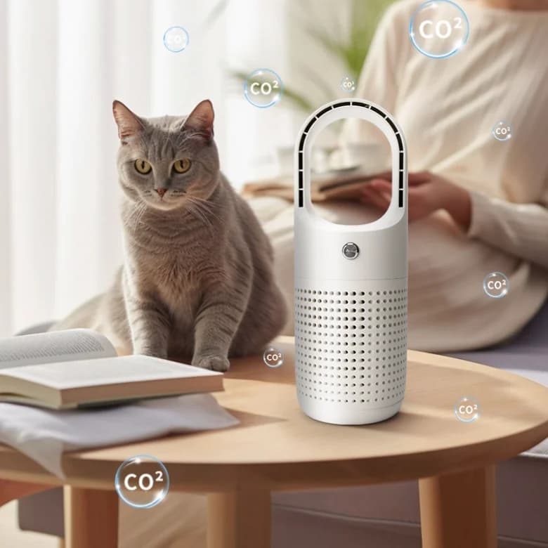 Desktop Purifier Car air Purifier Aroma Diffuser Odor Remover Second-hand Smoke Odor Eliminator Portable Mini Purifier 2