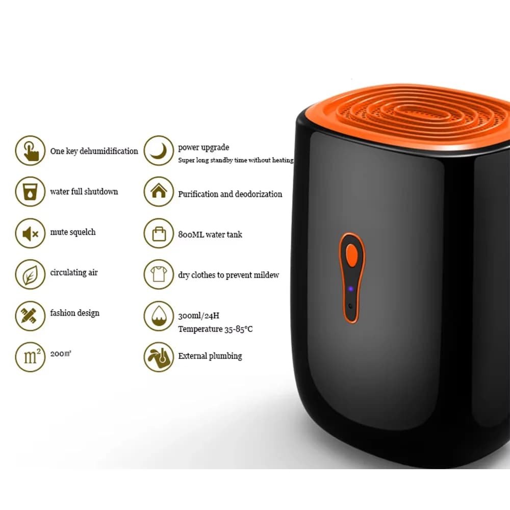Home-use Small Bedroom Basement Moisture-absorbing Drying Dehumidifying and Moisture-proof Device 7