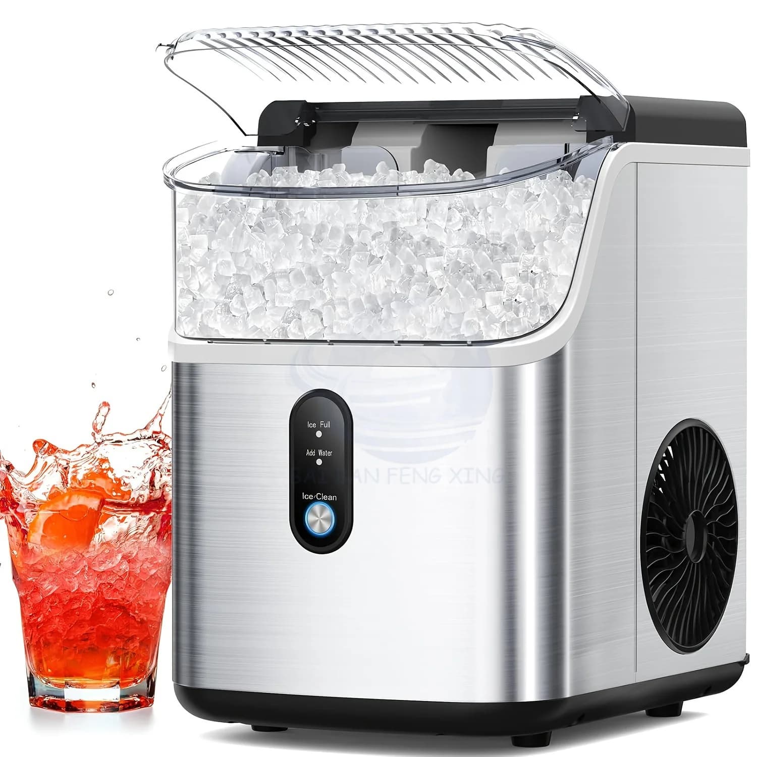Portable Efficient Ice Maker Plastic Housing Household Outdoor Use Multiple Thickened Bullet Ice Cube Molds Rapid Ice Making 4