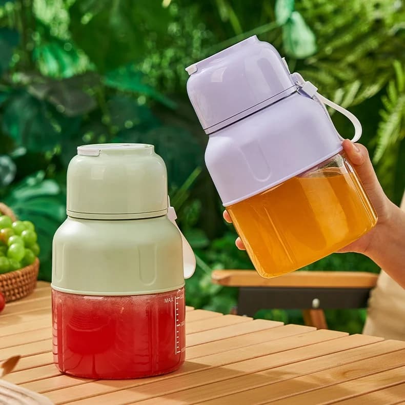New Style Juicer 12 Leaves Steel Head Long Life Outdoor Portable Multifunctional Juicing Bucket Large Capacity Tons Tons Bucket 6