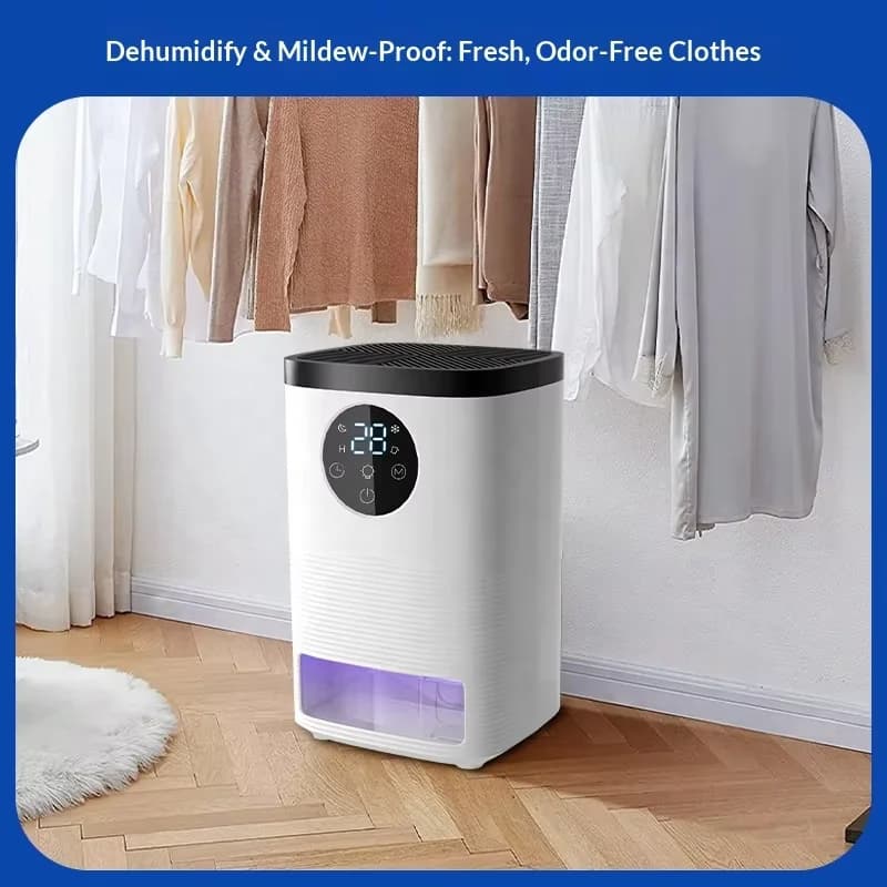 Dehumidifier a Small Household Device for Drying Dehumidifying Extracting Moisture and Preventing Dampness an Essential Tool 4