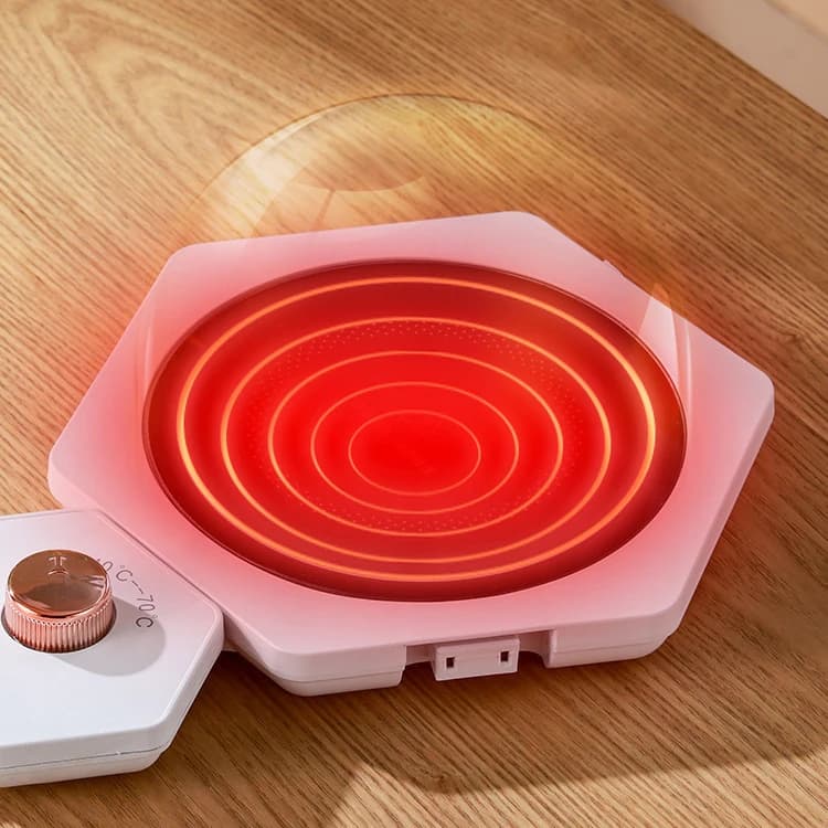 Household Meals Fast Heating Artifact Multifunctional Not Pick Tableware Insulation Board Adjustable Temperature Hot Plate 5