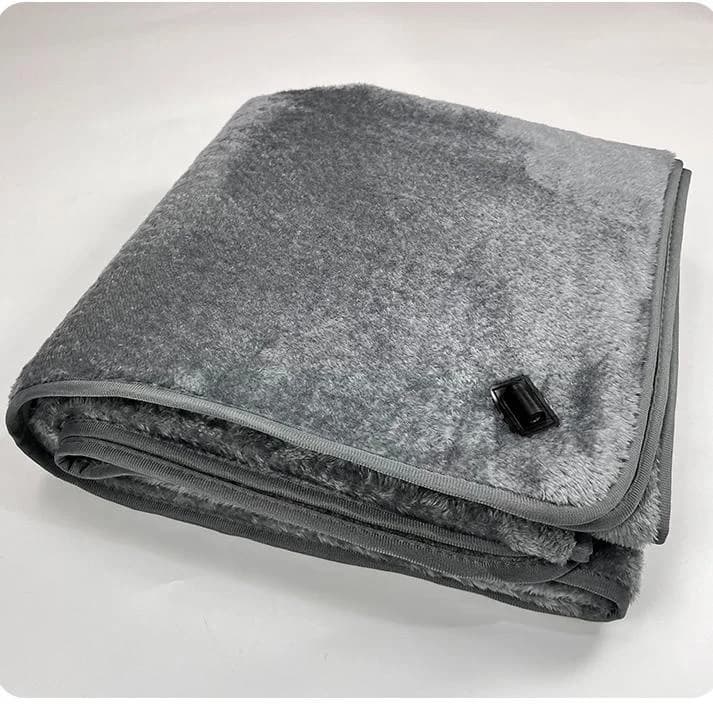 Car Cigarette Lighter DC Heated Blanket for Camping Vehicles 12V Electric Mattress Pad Office Leg Cover Motorhome Heated Blanket 4