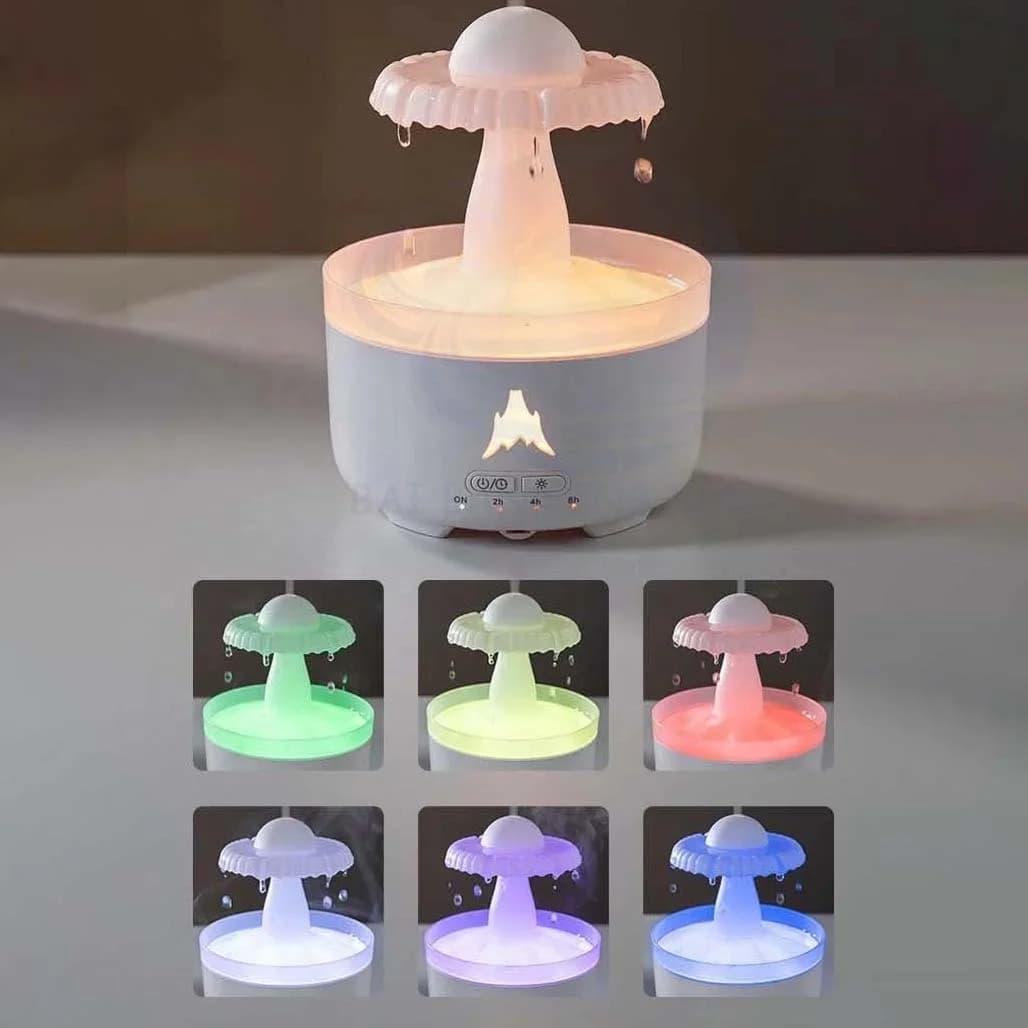 Water Drop Aromatherapy Machine Humidifier Household Large Fog Desktop Mute Remote Control Essential Oil Diffuser 4