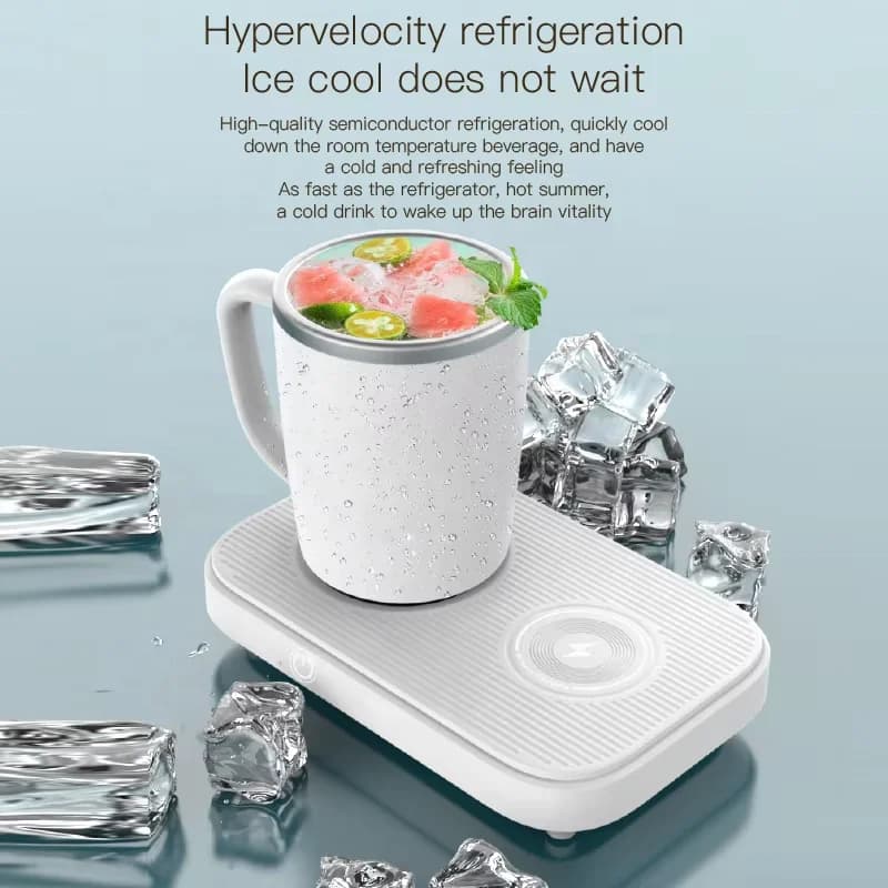 New Product Quick Cooling Cup Home Office Desk Cold Warm Cup Beverage Heating Constant Temperature Cup Pad 6