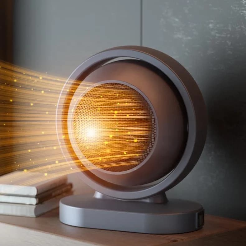 New Fast Heating Heater Household Energy-saving Small Desktop Winter Electric Heater Office Quick Heating Desktop Heater 2