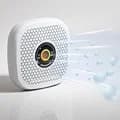 Compact Wireless Dehumidifier with Dry/Wet Status Display Renewable Desiccant Dehumidifier for Shoe Cabinets Drawers
