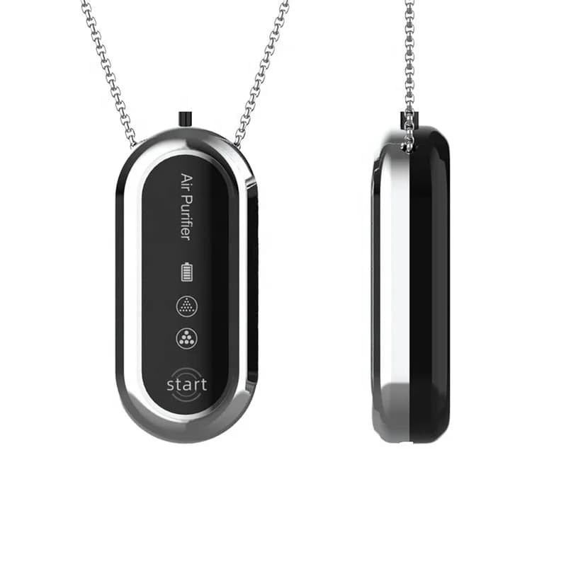 New Mini Neckwear Air Purifier Portable Personal Air Purifier Necklace Air Purifier Small Size 2