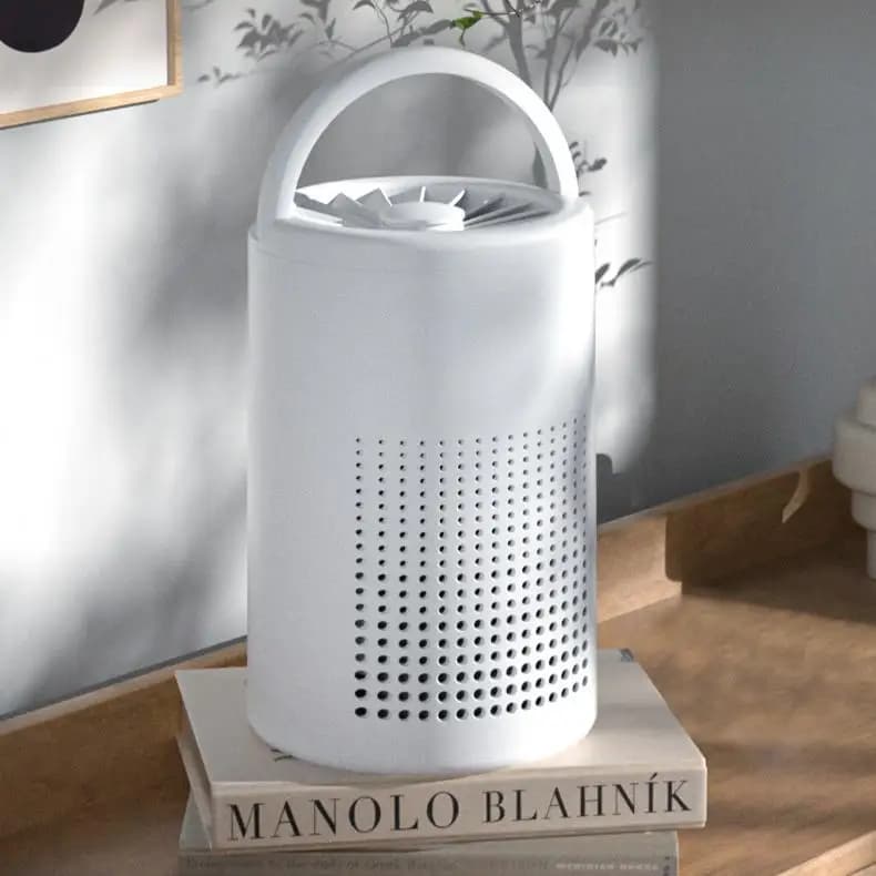 Air Purifier Home Model for Removing Formaldehyde Eliminating Odors Purifying Indoor air Desk-mounted USB-powered 2
