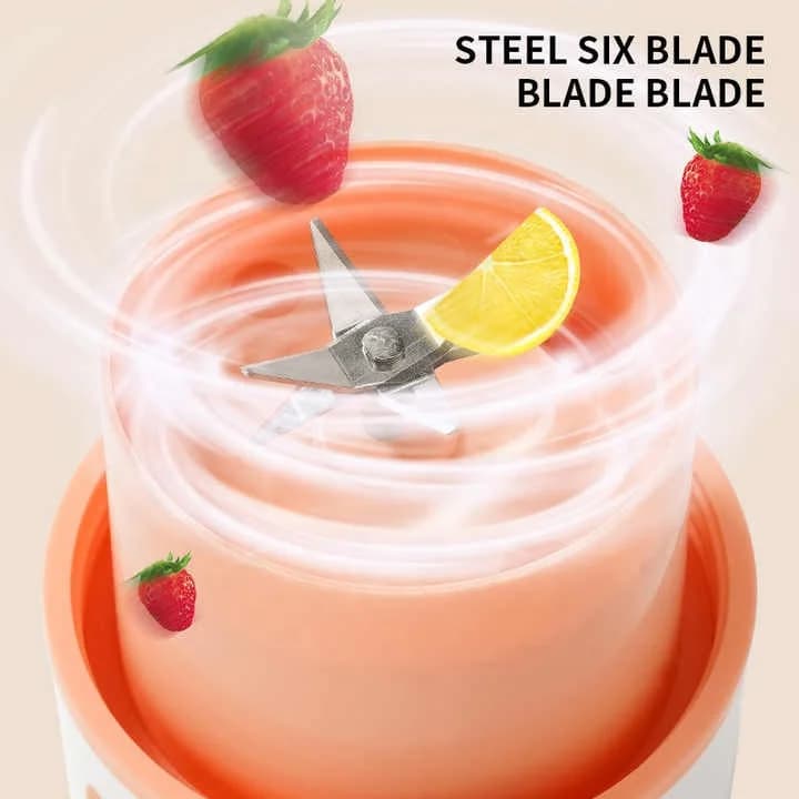 Small Hand-cranked Juice Cup Mini Electric Juice Extractor Wireless Charging Usb Multi-function Juice Extractor 5