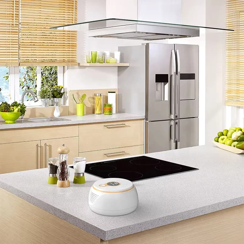 Mini Round Air Ionizer  One-touch Operation Air Freshener Remove Odor Smoke Dust for Bedroom Office Dorm 3