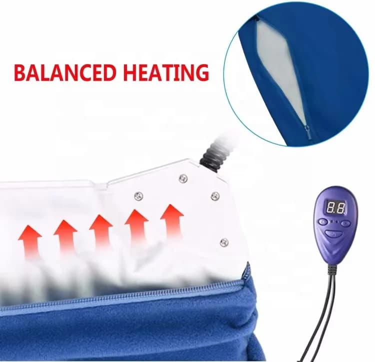 Enhanced Comfort Polyester Heated Pad Adjustable Temperature Control for Cold Nights Arthritis Relief Skin-Friendly Home Use 5
