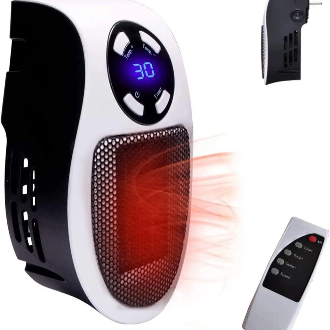 Display Temperature Visualization Heater Mini Intelligent Heat Fan Winter Quick Heat Electric Heater Office Intelligent Heater 5