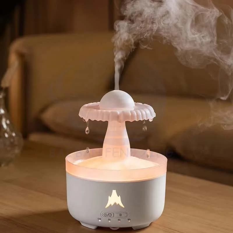 Water Drop Aromatherapy Machine Humidifier Household Large Fog Desktop Mute Remote Control Essential Oil Diffuser 2