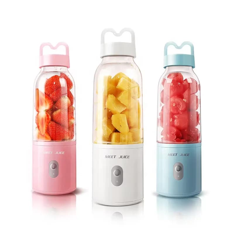 Cordless Juicer Fruit Small Home Mini Electric Portable Juice Cup Freshly Pressed Multifunctional Juicer Gift Small Appliances 2