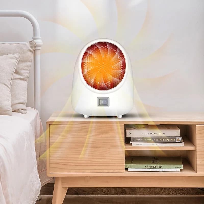 Small Portable Simple Design Heater Home Desktop Small Quick Heating Electric Heater Safe and Durable Office Heater 2