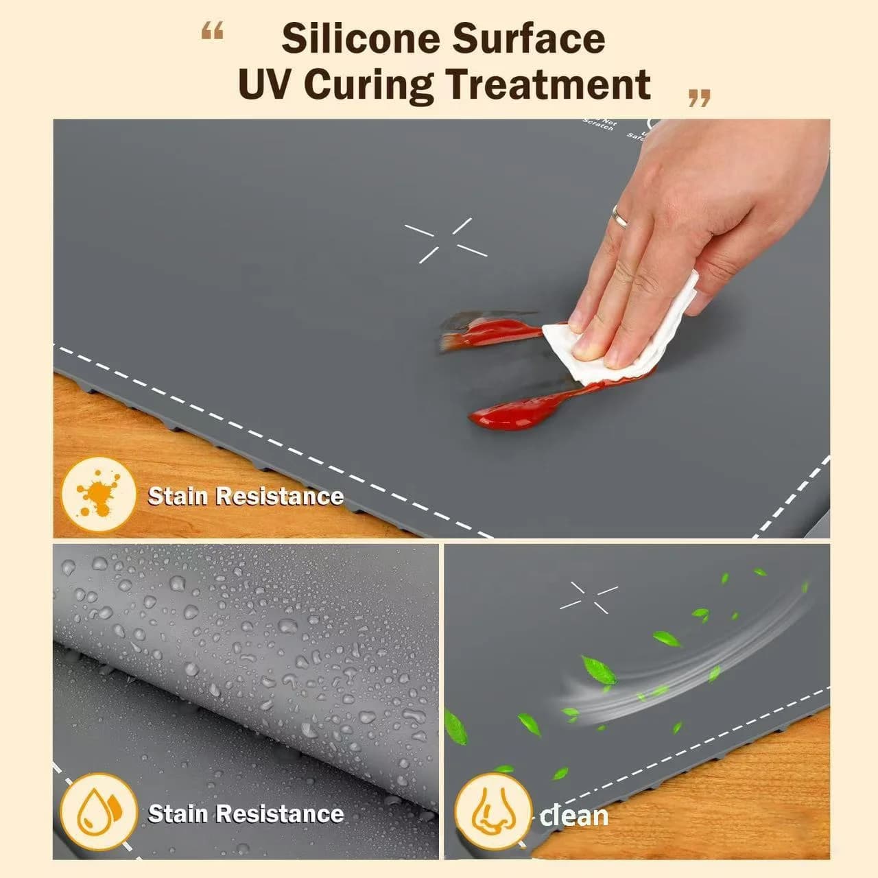Multi-functional Silicone Plate Warmer Plate for Home Use, Fast Warmer Rice Table Rolled Storage Design Heating Insulation Plate 7