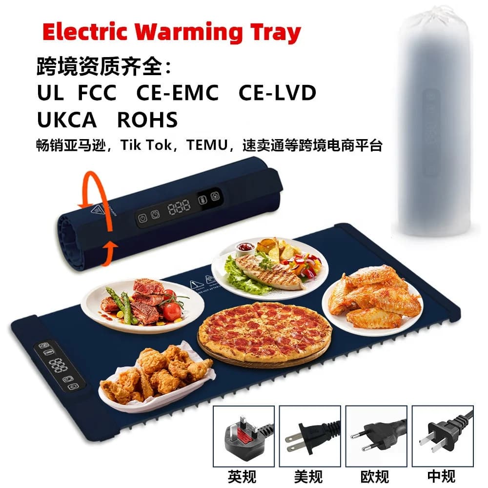 Multifunctional Folding Warming Plate Household Flexible Rollable Warming Plate Warming Pad Dining Table Thermal Rice 4