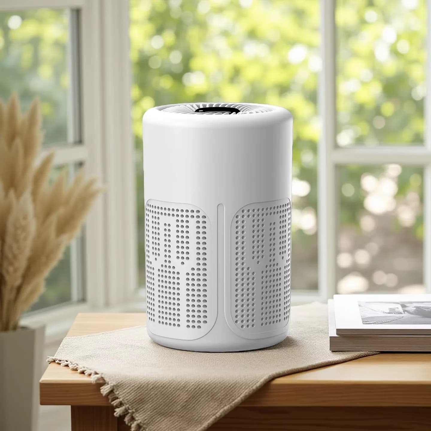 High-Efficiency Filter Air Purifier Aroma Diffuser 2 in 1 Remove Smoke Dust Pollen with Aromatherapy Tablets USB Plug-in Air 5