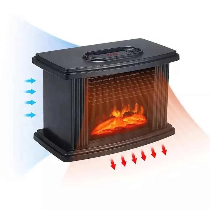 Fireplace Modeling Heater Home Living Room Bedroom Simulation Flame Heater Quick Heating Heating Small Desktop Heater