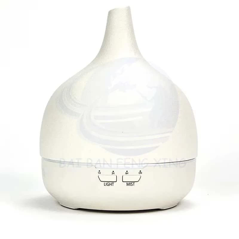 Customised Silent Large Capacity Automatic Scent Sprayer Home Flame Humidifier Bedroom Ceramic Ultrasonic Aroma Diffuser 4