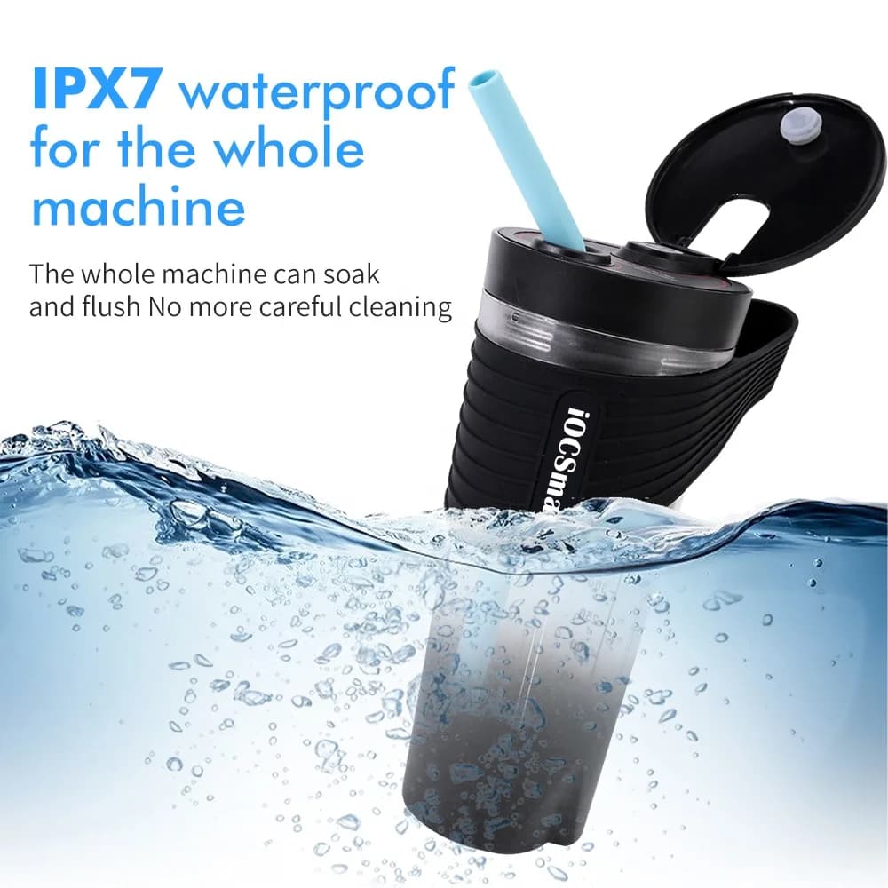 New Portable Sports Juicer Home Mini Portable Multifunctional Electric Juice Cup Silicone Handheld Easy to Carry Juicer 3