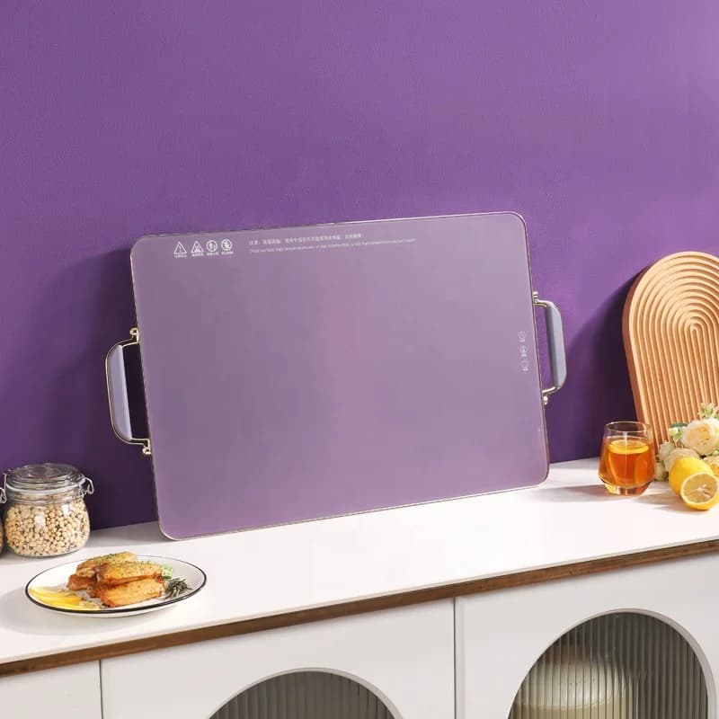 High-value Warming Plate Exquisite Appearance Meals Constant Temperature Heating Insulation Board Household square Heating Plate 5