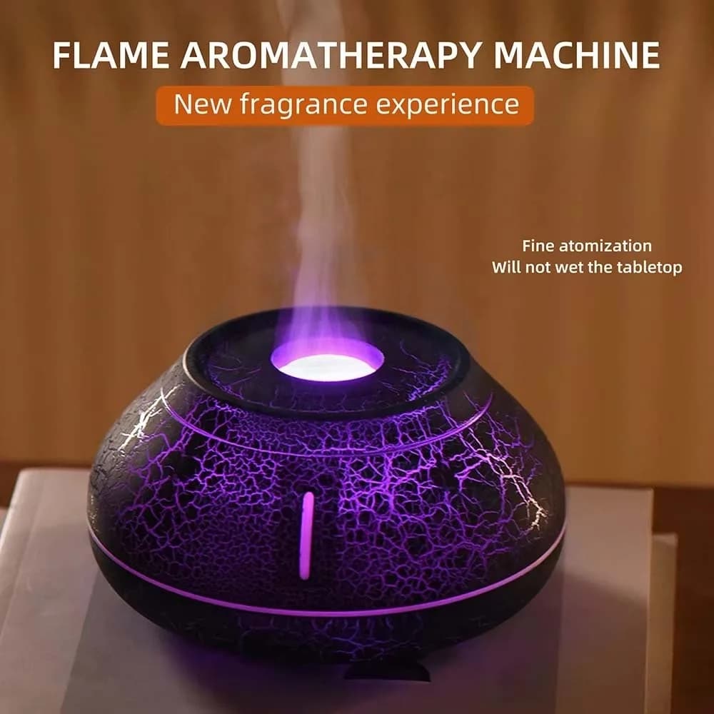 Simulation Flame Diffuser Desktop Creative Air Humidifier Home Diffuser Fragrance 6