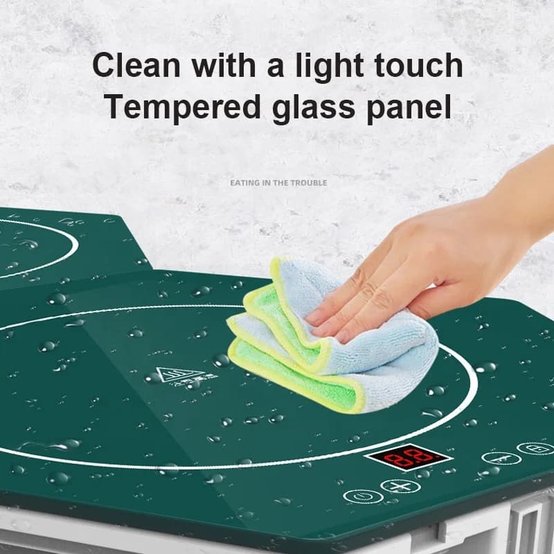 Casual Splicing Meal Warming Board Thermal Dining Table Home Use Multi-temperature Adjustment Hot Plate 5