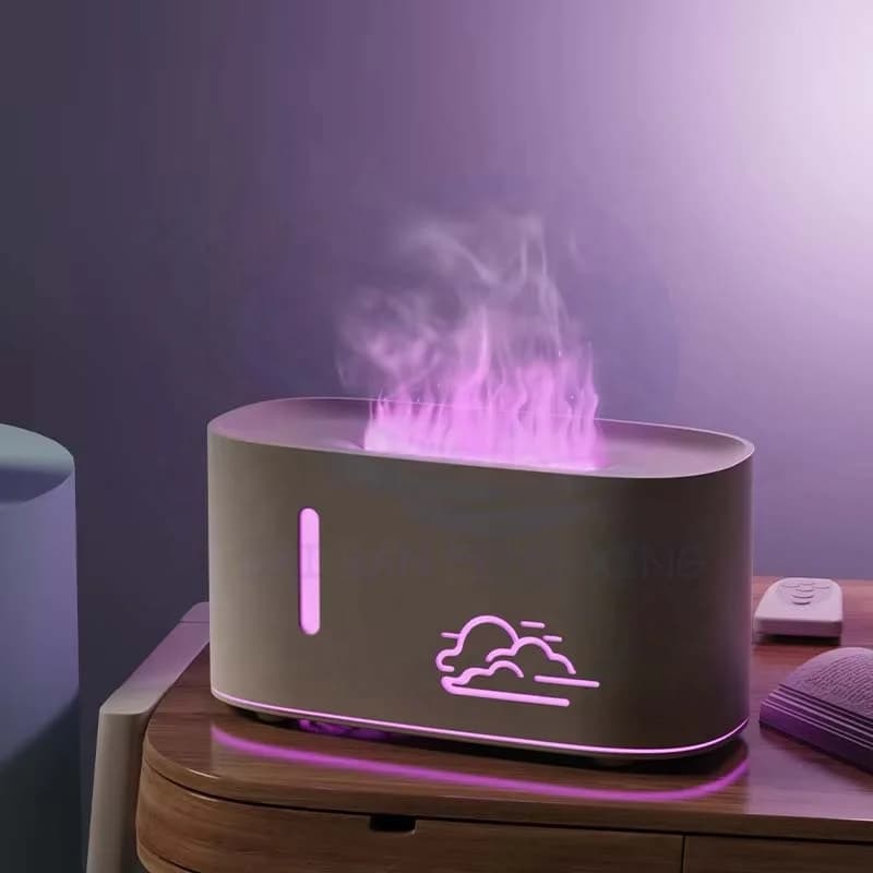 Cloud Flame Humidifying Aromatherapy Diffuser Bedroom Car Premium Atomised Essential Oil Diffuser 6