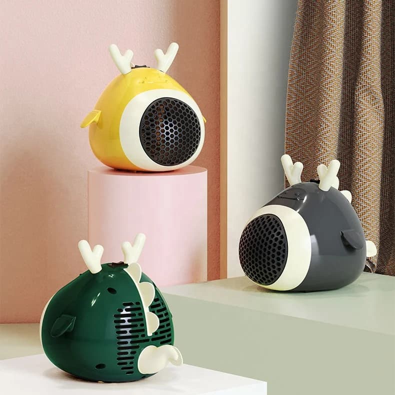 New Home Small Dragon Modeling Intelligent Temperature Control Heater Desktop Winter Heating Tools Dormitory Portable Heater