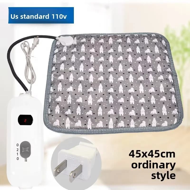 Pet Electric Blanket Heating Pad European and American Standard Electric Heating Pad Cat and Dog Heating Blanket 6